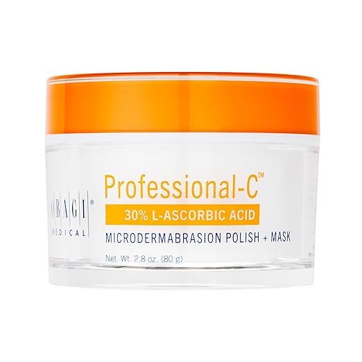 Obagi’s Professional-C mask gently buffs and brightens skin, supporting a healthy, radiant complexion.