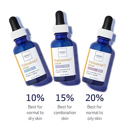 Achieve radiant skin with Obagi Vitamin C Serum, ideal for sensitive skin care.