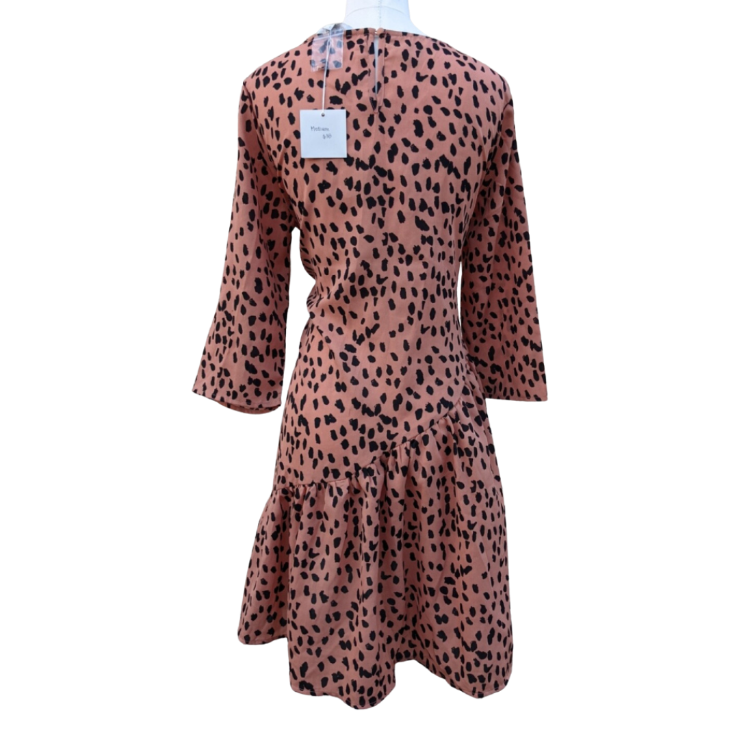 Hayden Los Angeles Animal Print Dress