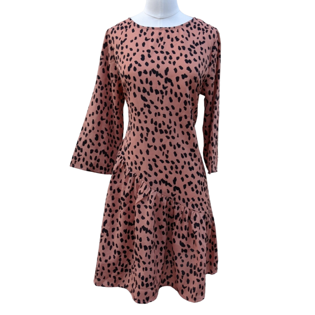 Hayden Los Angeles Animal Print Dress