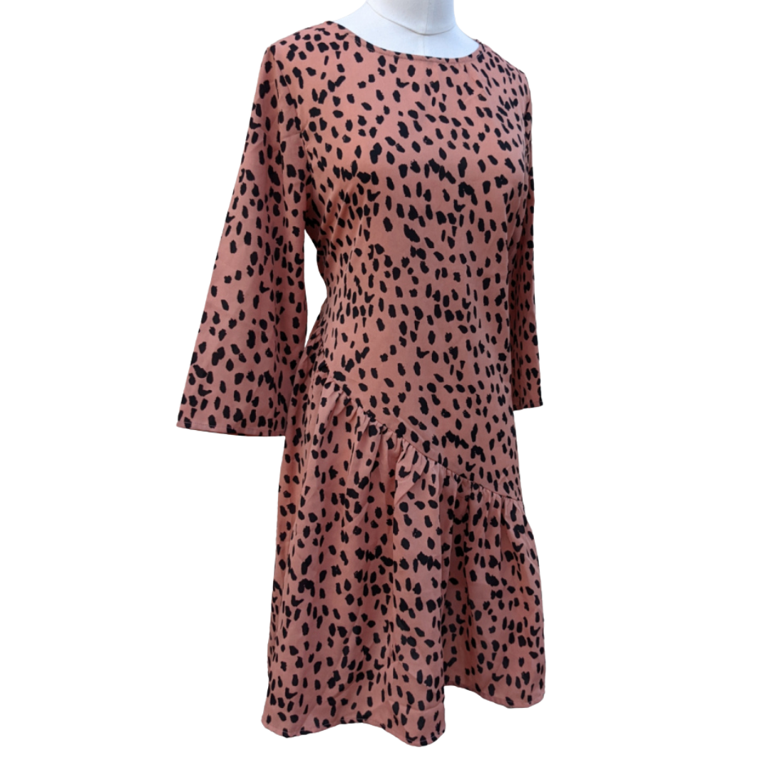 Hayden Los Angeles Animal Print Dress