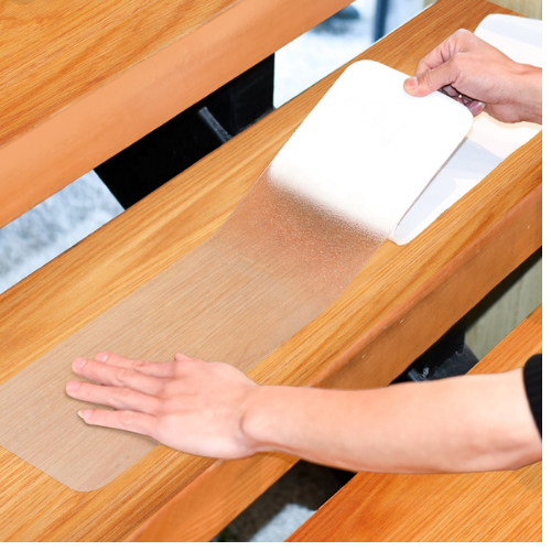 Anti Slip Tape for Stairs, Grip Tape 15 pre-cut strips 6"x32"