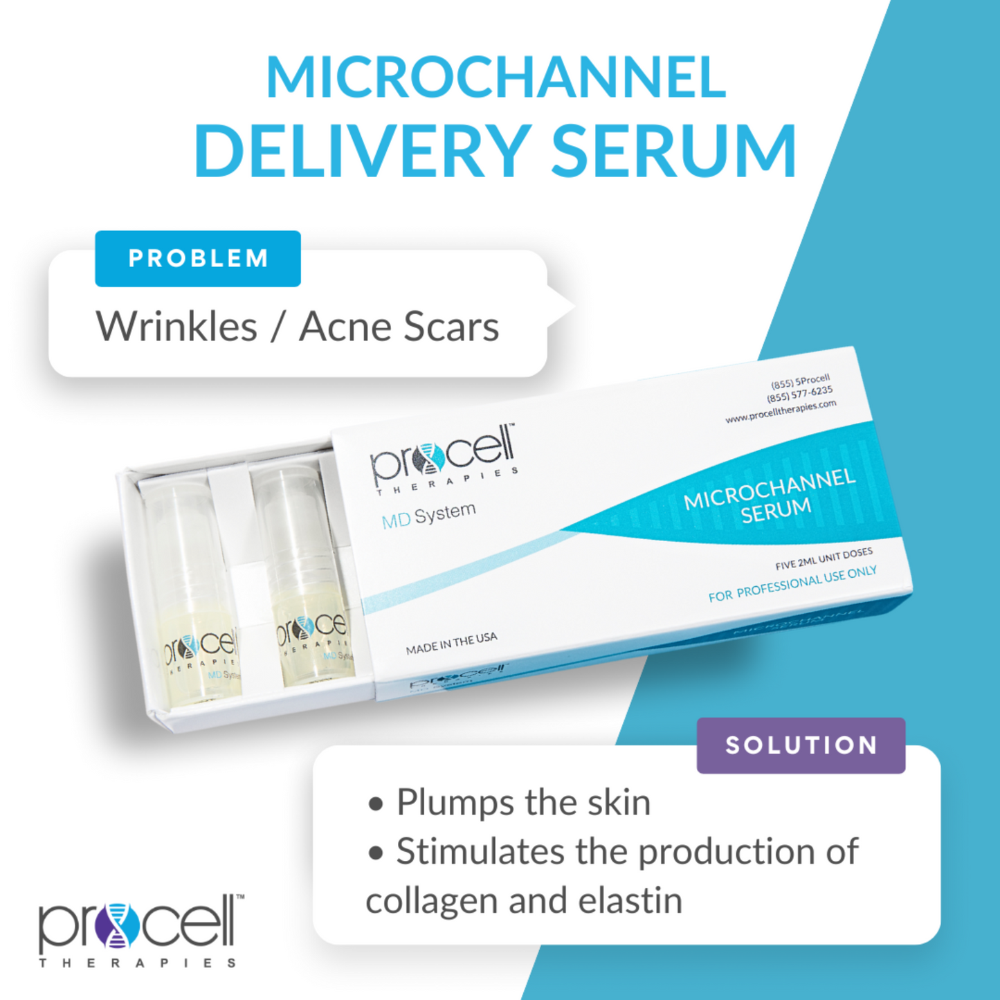 Microchanneling Delivery Serum MD | Procell Therapies