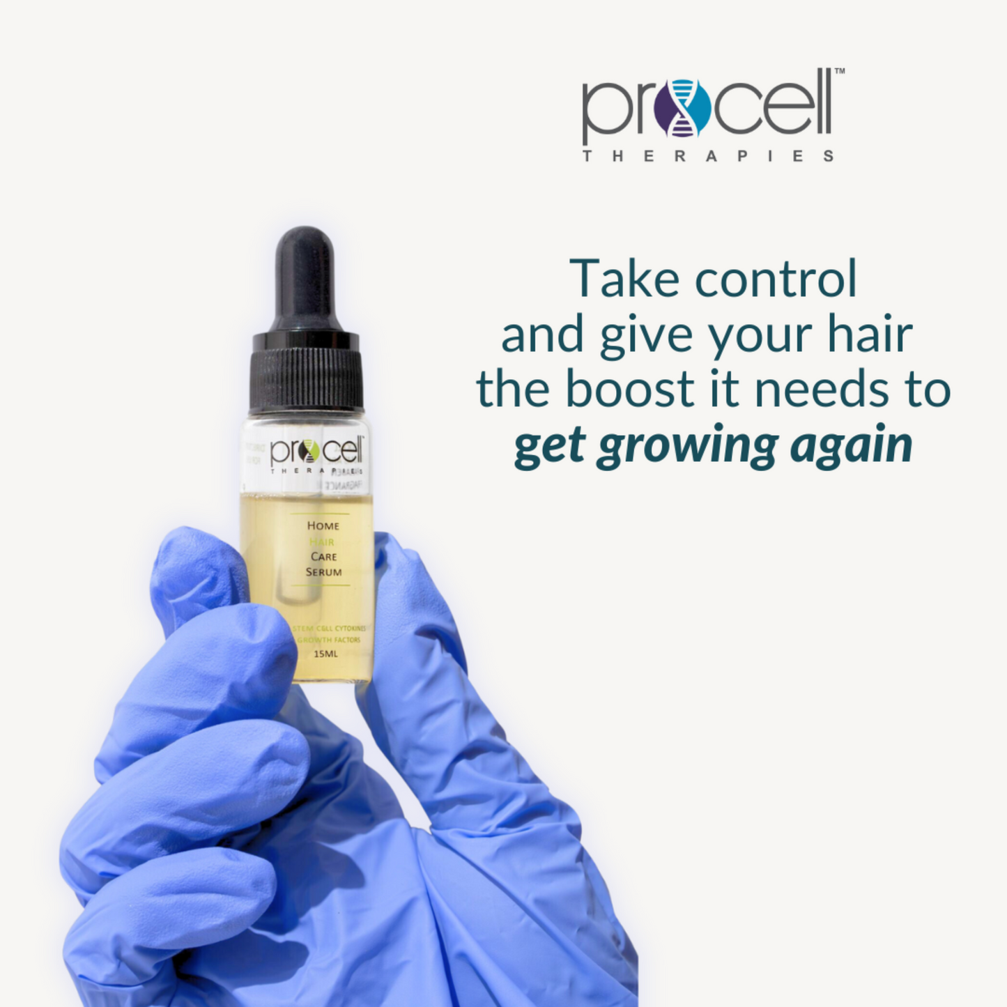 Procell Therapies Hair Aftercare with Growth Factors helps you support hair growth and take charge of your hair health.