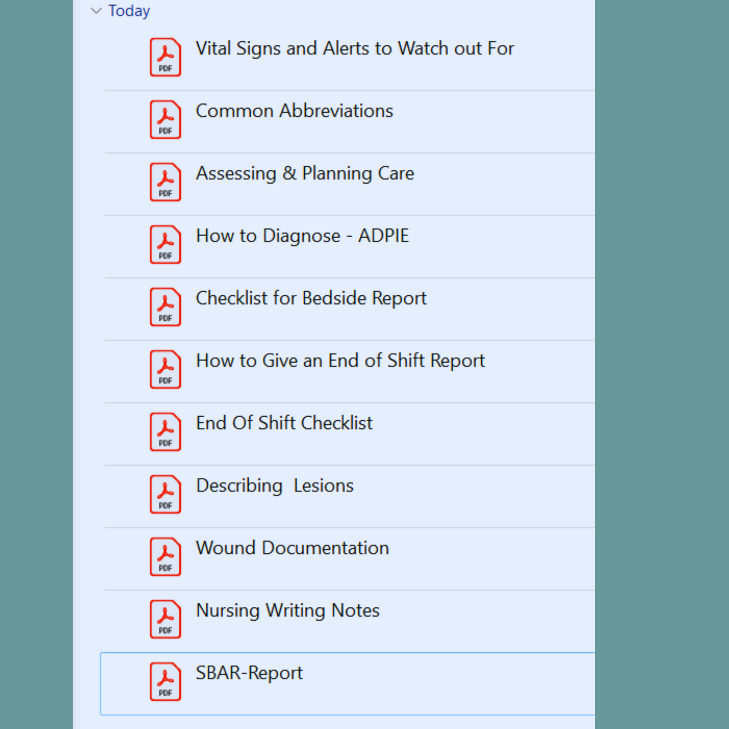 Nursing Notes Templates Reports | SBAR, Care Planning, and more