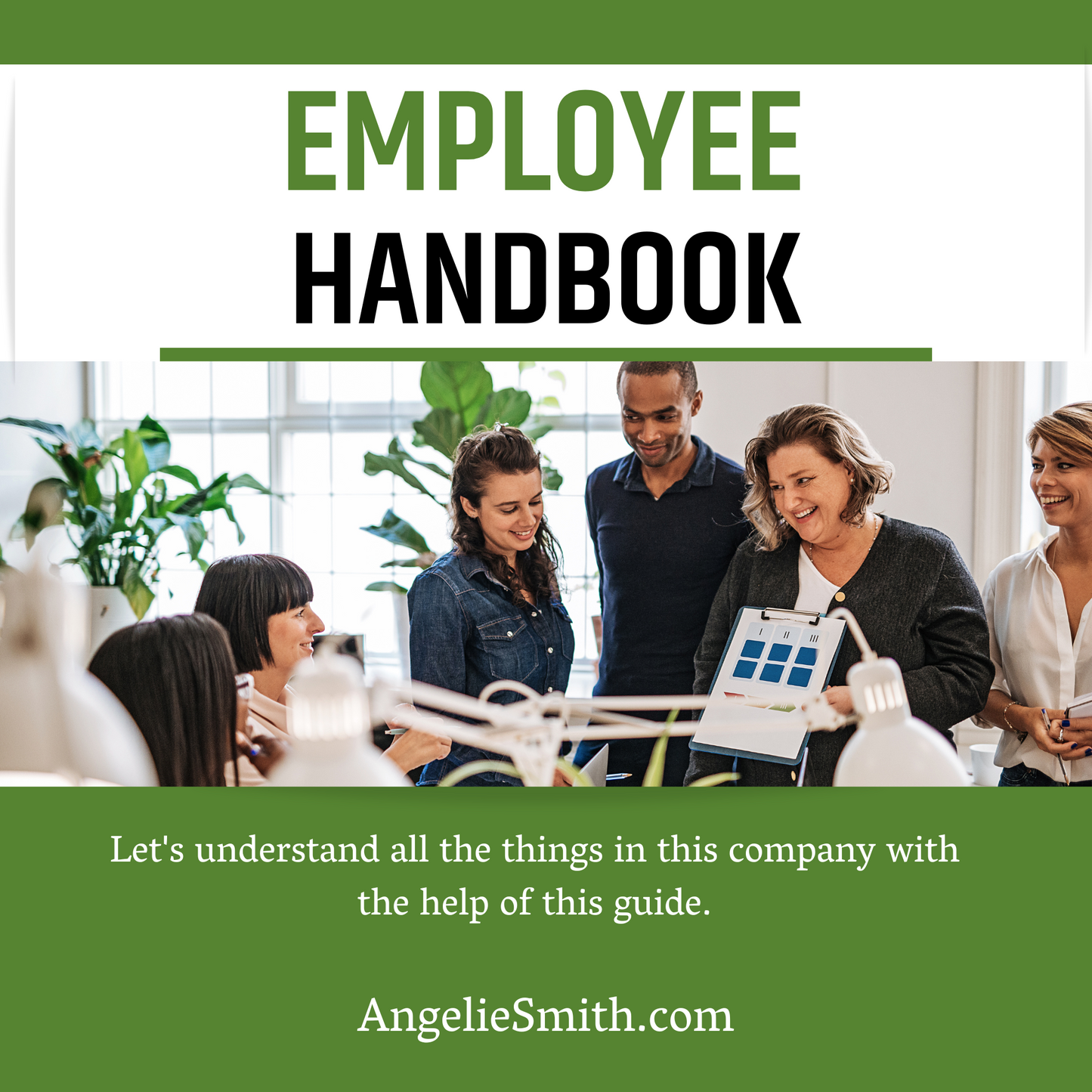 Employee Handout Template, Employee Welcome Package | New Employee Onboarding Handbook | Small Business Resources| New Hire | HR Manual | Onboarding Checklist, 42 pages