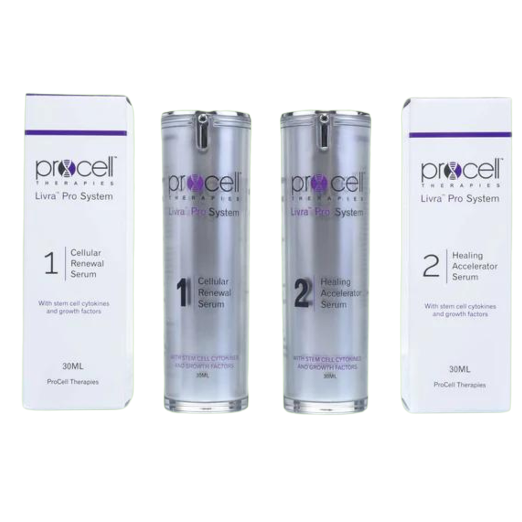 Procell Therapies PRO Facial Serum for facia microchannelingl treatment with benefits of skin rejuvenation.
