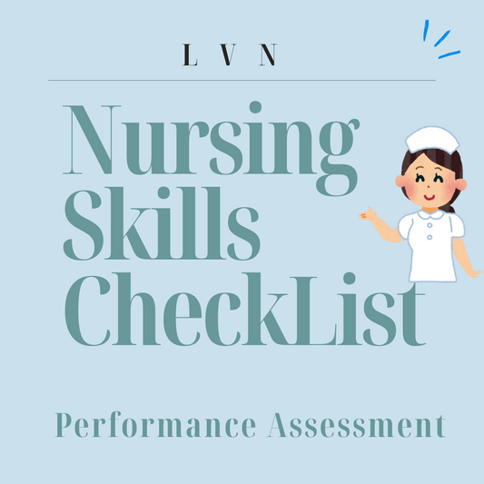 Nursing Skills Checklist | 33 Procedures with Step-by-Step Instructions