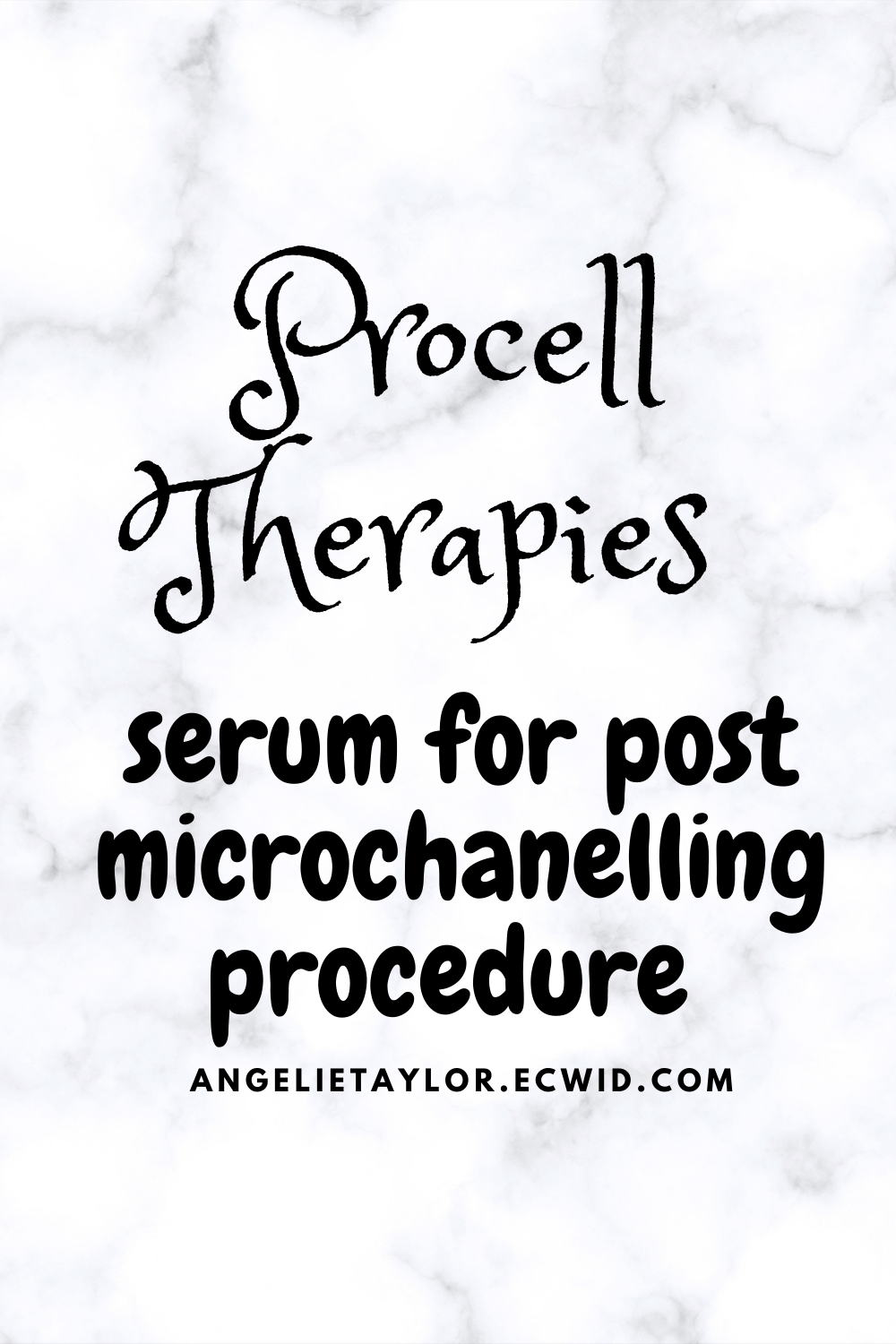 Procell Therapies MD Serums for Post Microchanelling Procedure Step 1 & 2
