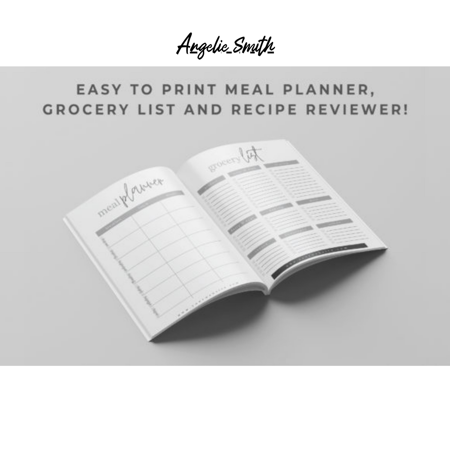 Recipe eBook Template for Canva, Delicious Meals in 25 pages