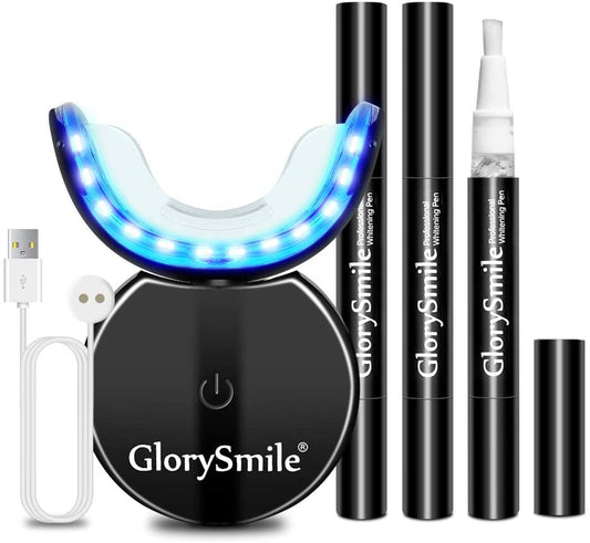 Teeth Whitening Kit 24X LED Professional Light by Glory Smile
