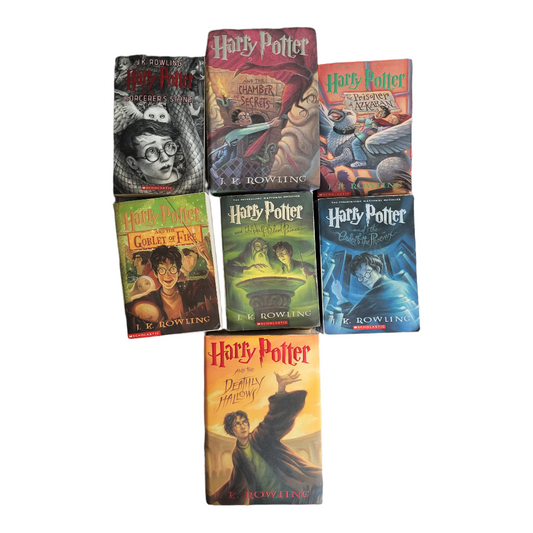Harry Potter Complete Book set by JK Rowling