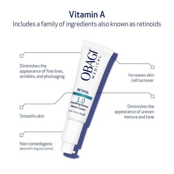 This gentle yet effective retinol cream helps reduce fine lines and even out skin tone with minimal irritation.