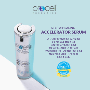 The Healing Accelerator is the second step in a two-part skin rejuvenation system created to aid for the Growth Factor Serum.