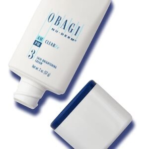 Obagi Clear Fx face cream brightens skin tone and minimizes dark spots for a radiant, even complexion.