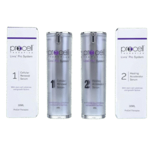 Procell Therapies PRO Facial Serum for facia microchannelingl treatment with benefits of skin rejuvenation.