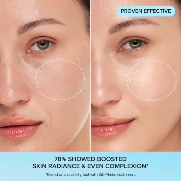 Close-up of textured glycolic pads designed to unclog pores and refine skin tone