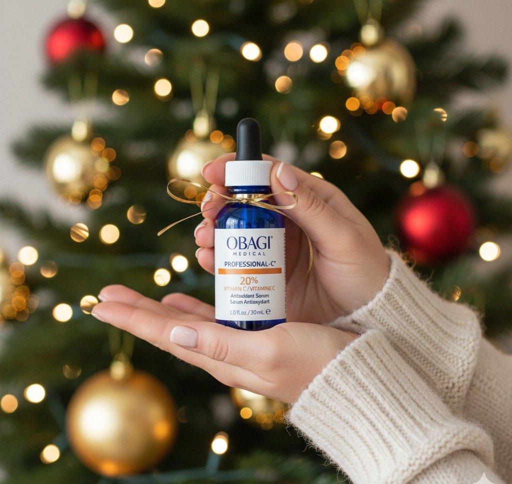Medical-grade Vitamin C serum by Obagi for fine lines and uneven skin tone