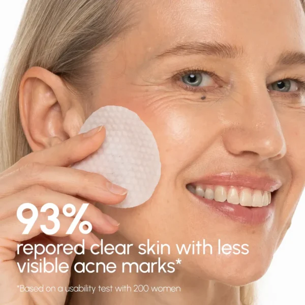Dermatologist-tested witch hazel pads for daily skin detox
