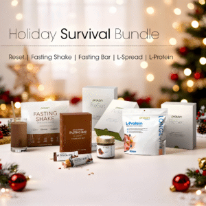 Boost holiday energy with Prolon Survival Bundle fasting nutrition essentials